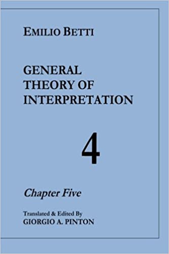 General Theory of Interpretation: Chapter Five (Vol. 4) - Epub + Converted Pdf